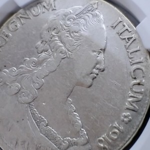 激☆レア大型コイン！】1918年 イタリア領エリトリア 大型 銀貨